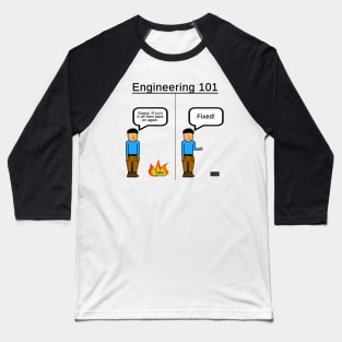 Funny Engineering artwork Baseball T-Shirt